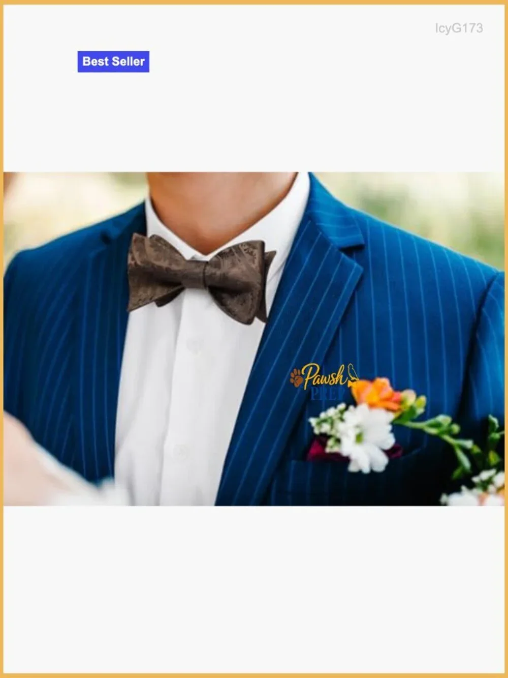 Men's Self-Tie Bow Tie Set with Pocket Square for Formal Events